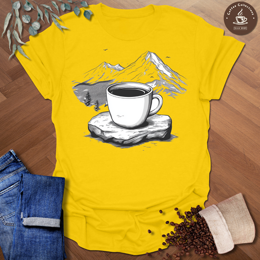 Mountains Coffee T-Shirt