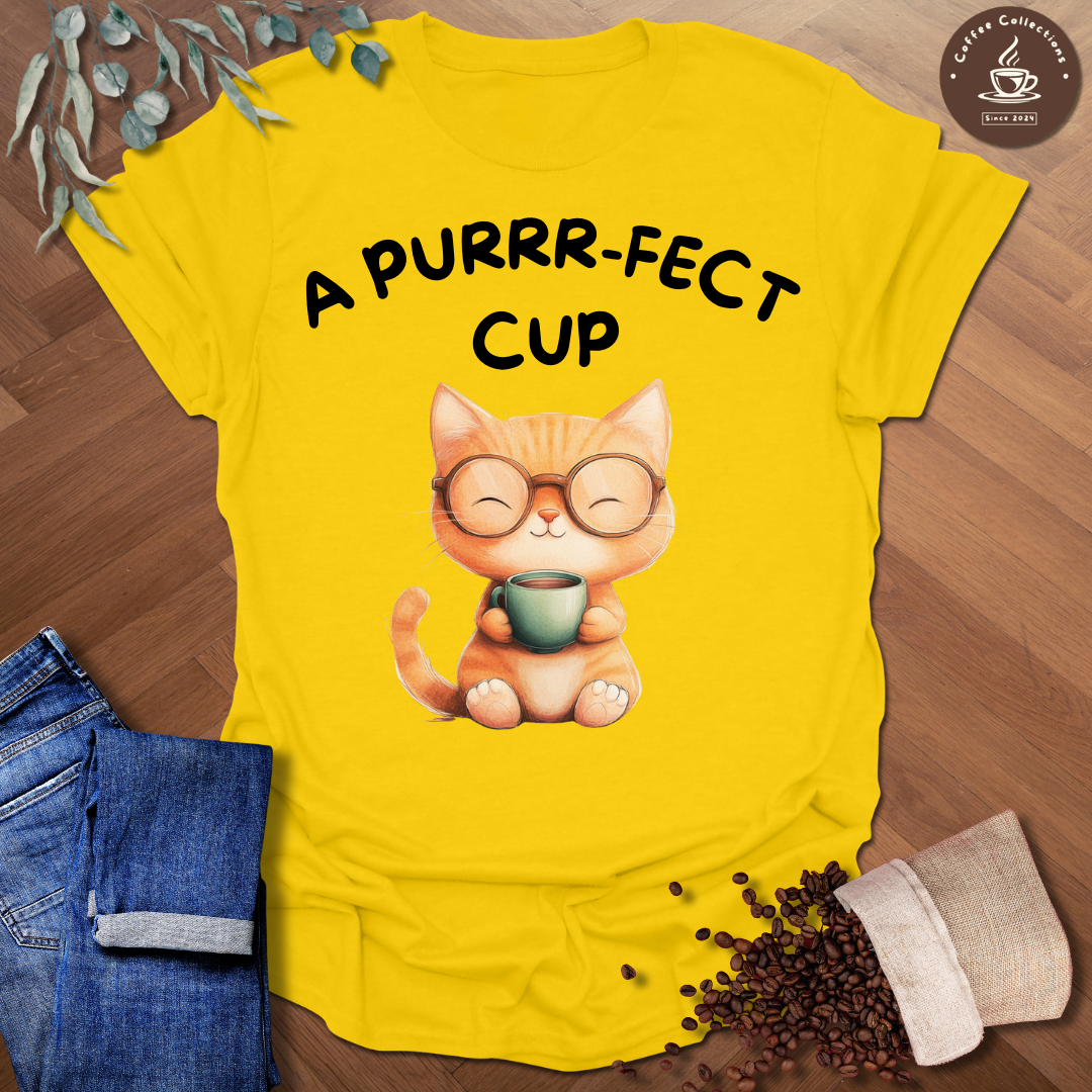 A Purrr-fect Cup T-Shirt