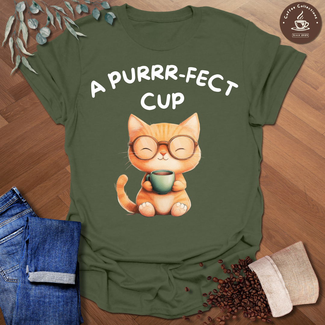 A Purrr-fect Cup T-Shirt